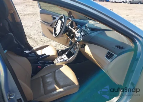 2012 Hyundai Elantra Limited (Ulsan Plant) from USA, damaged, VIN KMHDH4AE5CU312237